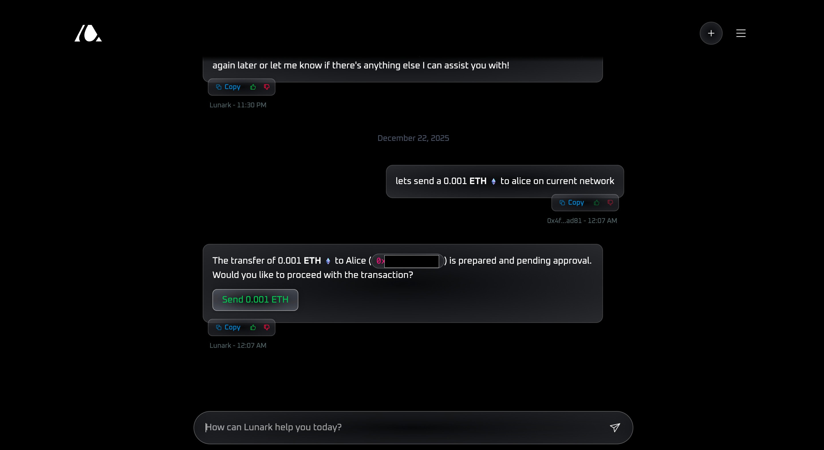 Real-time chat streaming in action